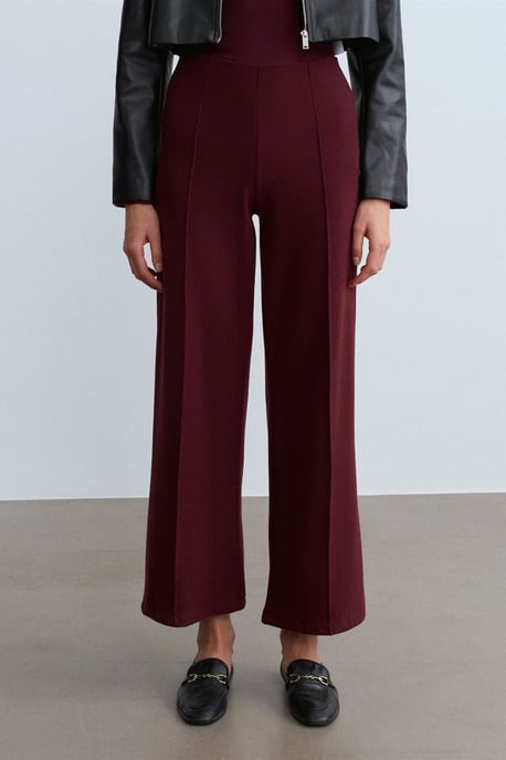 Damenweite Strickhose - Image 1