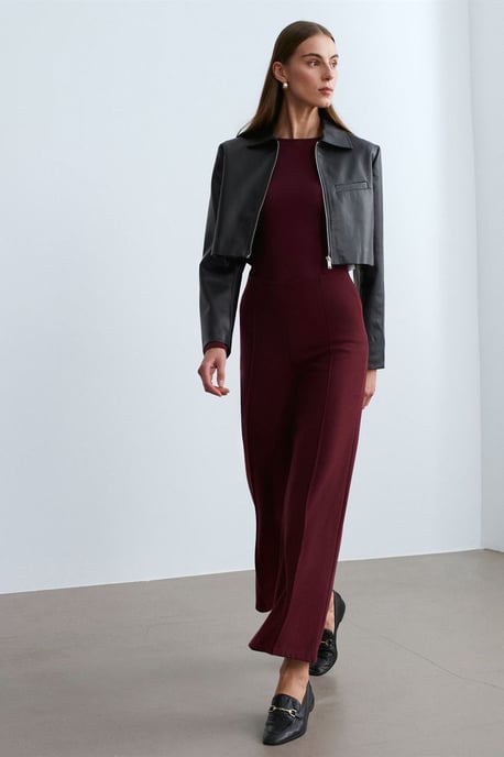 Damenweite Strickhose - Image 2