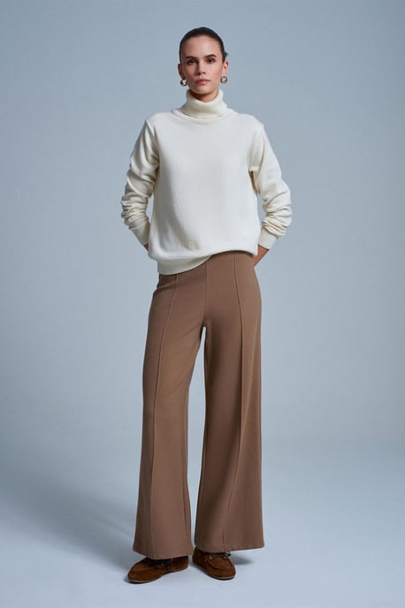 Damenweite Strickhose - Image 1
