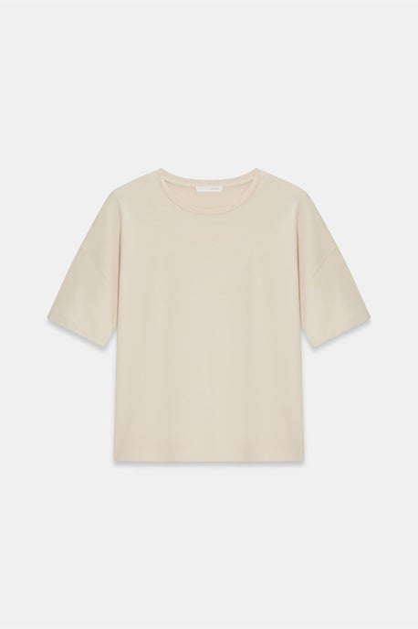 Damen Baumwoll Rundhalsausschnitt T-Shirt - Image 5