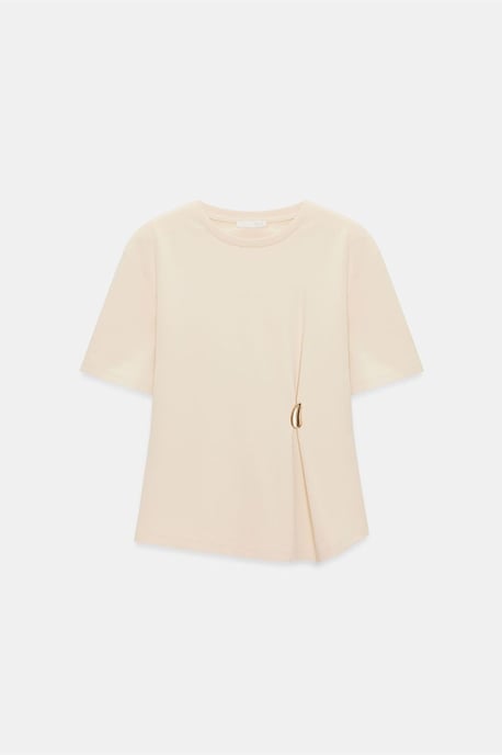 Damen Rundhals Kurzarm Jersey T-Shirt - Image 4