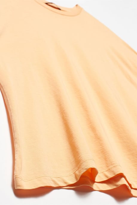 Damen Baumwoll Rundhalsausschnitt T-Shirt - Image 2
