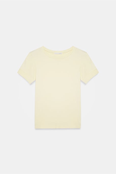 Damen Slim Fit Rundhalsausschnitt T-Shirt - Image 5