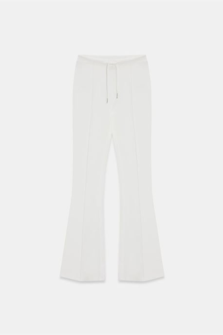 Hüfthohe Schlagjerseyhose mit Kordelzug - Image 5