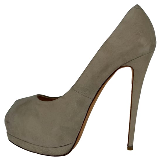 Giuseppe Zanotti Sharon Plateau-Pumps aus beigem Wildleder - Image 4