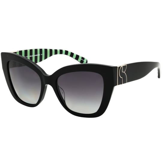 Kate Spade Bexley Schwarze Polarisierte Sonnenbrille - Image 2