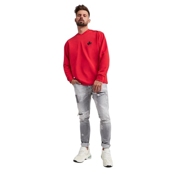Dsquared2 D2 Maple Logo Pullover - Rot - Image 5