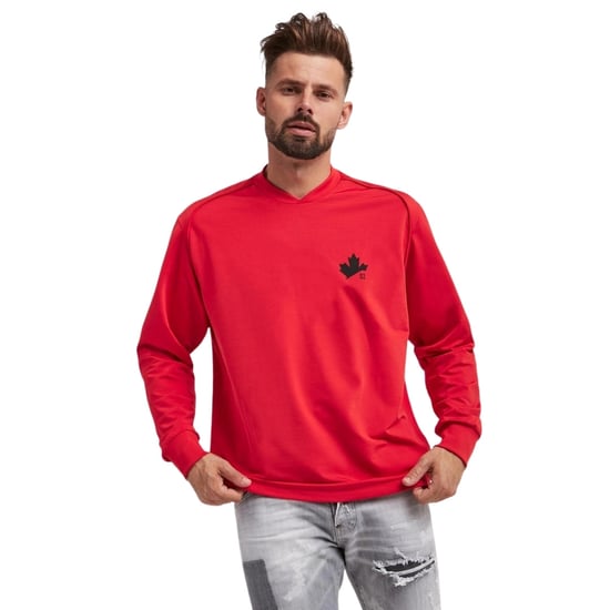Dsquared2 D2 Maple Logo Pullover - Rot - Image 6