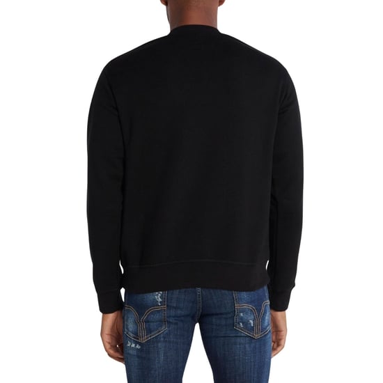 Dsquared2 Cool Fit Logo Schwarzer Pullover Mit Rundhalsausschnitt - Image 3