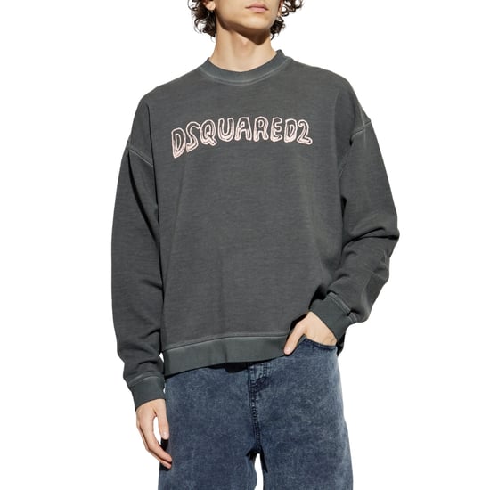 Dsquared2 Best Fade Logo Anthrazitgraues Sweatshirt - Image 3