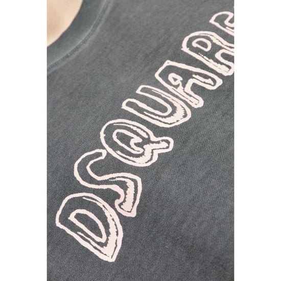 Dsquared2 Best Fade Logo Anthrazitgraues Sweatshirt - Image 5