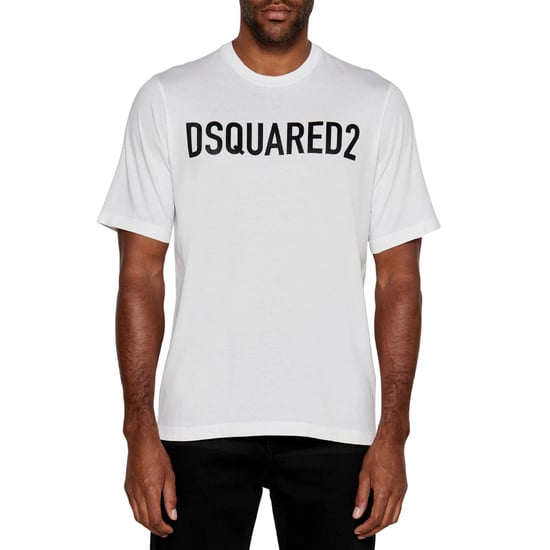 Dsquared2 Loose Fit Markenlogo Weißes T-shirt - Image 3