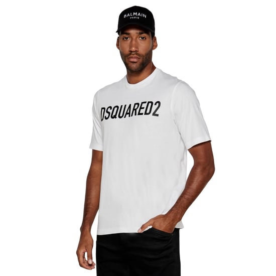 Dsquared2 Loose Fit Markenlogo Weißes T-shirt - Image 6
