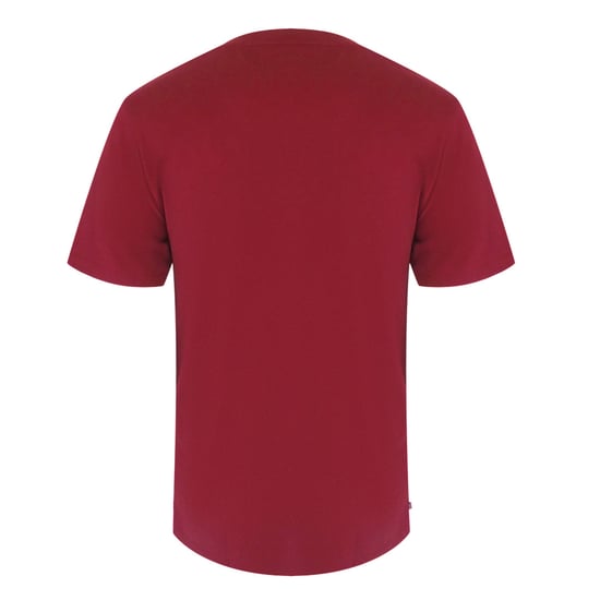 Aquascutum Active Cotton Stripes Bordeaux Burgundy T-shirt - Image 2