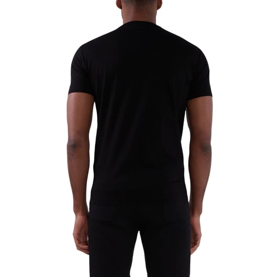 Dsquared2 Icon Outline Logo Schwarzes T-shirt - Image 4