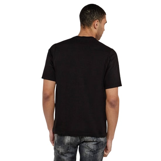 Dsquared2 Loose Fit T‑Shirt mit Markenlogo - Schwarz - Image 4