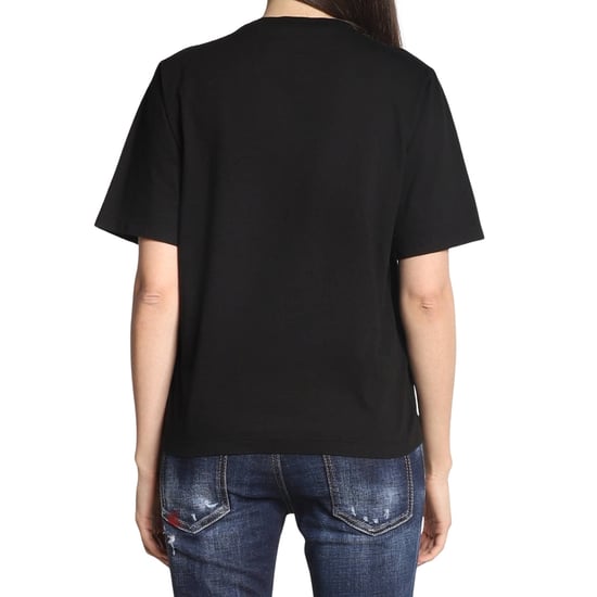 Dsquared2 Schwarzes T-shirt Mit Auffälligem Logo-print - Image 3