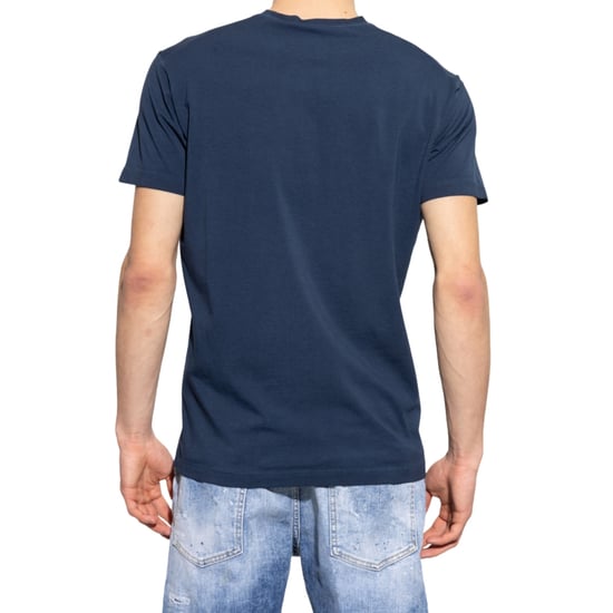 Dsquared2 Ontario Logo Marineblaues T-shirt - Image 3