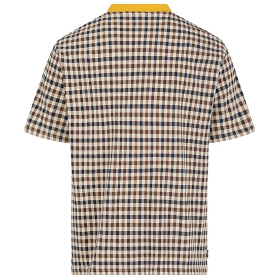 Aquascutum Active Iconic Check Beige T-shirt - Image 2