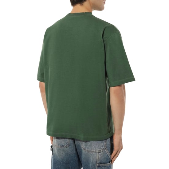 Dsquared2 Branded Raising Hell Logo Grünes T-shirt - Image 4