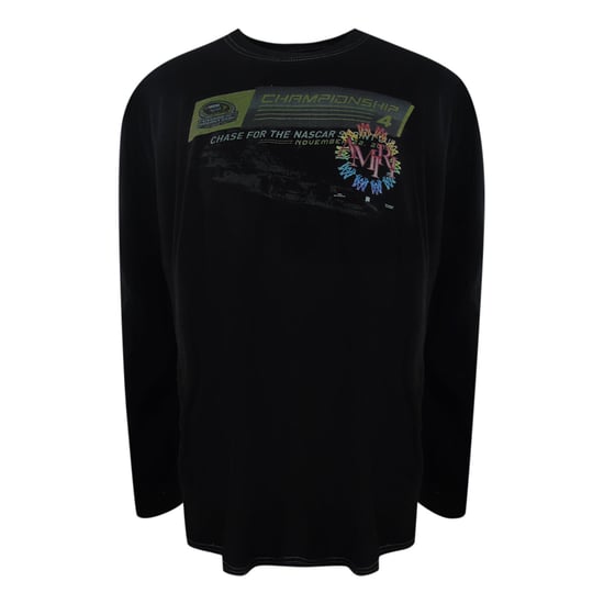 Amiri Langarmshirt Mit Gestapeltem Kreislogo, Schwarz - Image 1