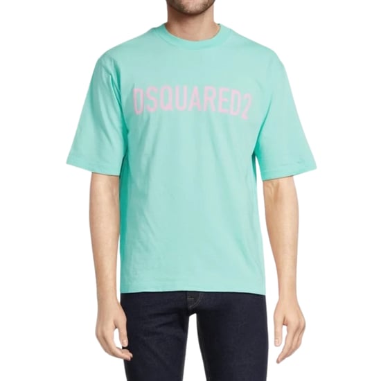 Dsquared2 Loose Fit Markenlogo Hellgrünes T-shirt - Image 4