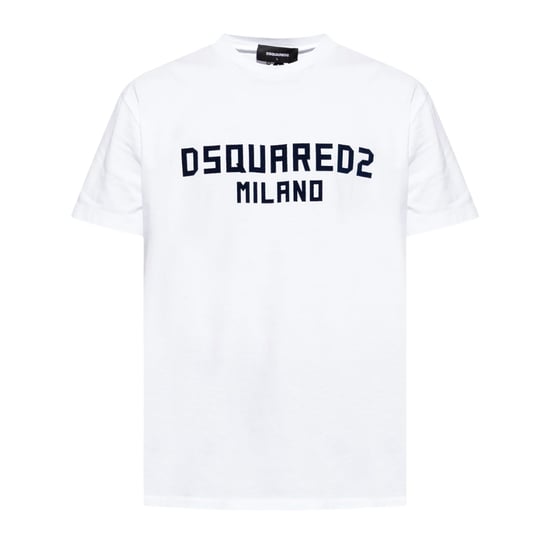 Dsquared2 Milano Logo Cool Fit Weißes T-shirt - Image 1