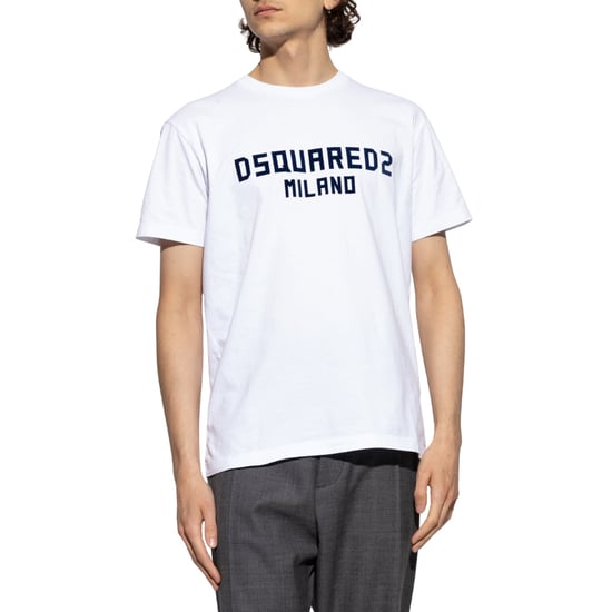 Dsquared2 Milano Logo Cool Fit Weißes T-shirt - Image 2