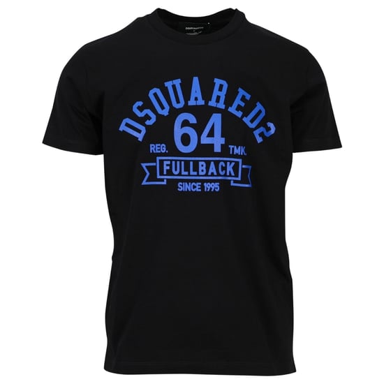 Dsquared2 Cigarette Fit College Schwarzes T-shirt - Image 1