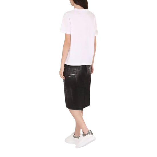 Dsquared2 Logo Print Rundhals-t-shirt, Weiß - Image 4