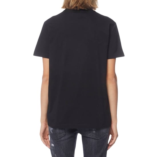 Dsquared2 Graffiti Spray Logo Schwarzes T-shirt - Image 3