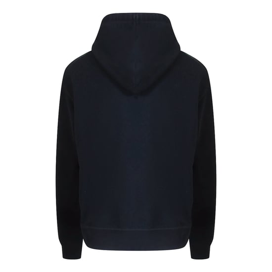 Dsquared2 Stencil Graffiti Logo Schwarzer Hoodie - Image 2