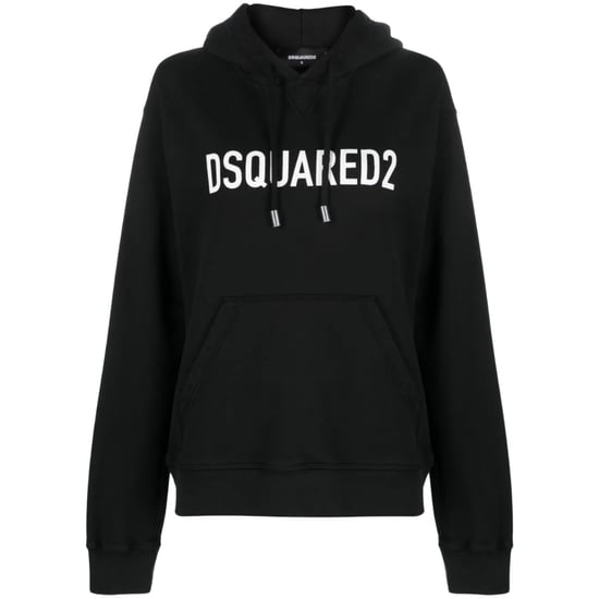 Dsquared2 Cool Fit Markenlogo Schwarzer Hoodie - Image 1