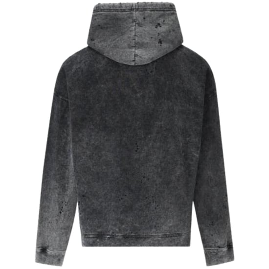 Dsquared2 Milano Destroyed Faded Look Grauer Hoodie - Image 2