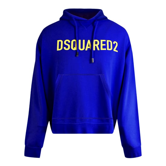 Dsquared2 Cool Fit Markenlogo Lila Hoodie - Image 1