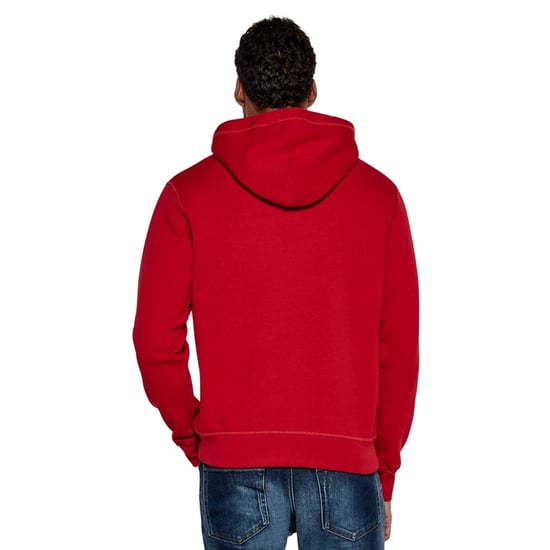 Dsquared2 Milano Logo Cool Fit Red Hoodie - Image 5