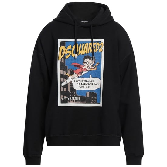 Dsquared2 Betty Boop Schwarzer Hoodie - Image 1