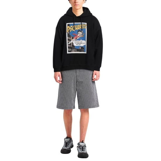 Dsquared2 Betty Boop Schwarzer Hoodie - Image 4