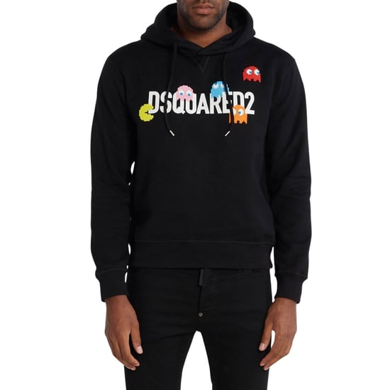 Dsquared2 Pac-man Cool Fit Schwarzer Hoodie - Image 2