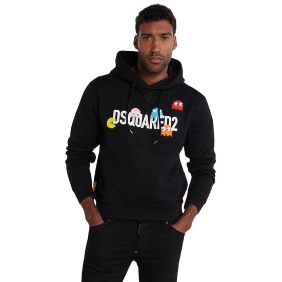 Dsquared2 Pac-man Cool Fit Schwarzer Hoodie - Image 5