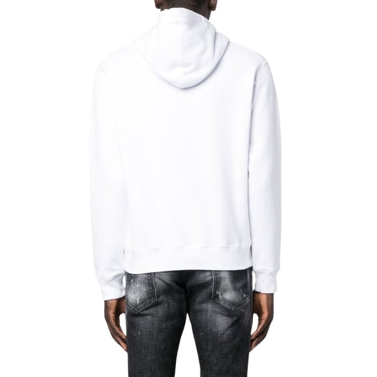 Dsquared2 Pac-man Cool Fit Weißer Hoodie - Image 3