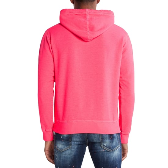 Dsquared2 Icon Regular Fit Pink Hoodie - Image 3