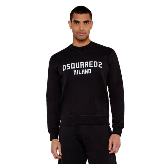 Dsquared2 Cool Fit Milano Crew Neck Schwarzes Sweatshirt - Image 3