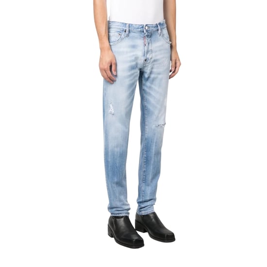 Dsquared2 Cool Guy Jeans Im Used-look, Hellblau - Image 5