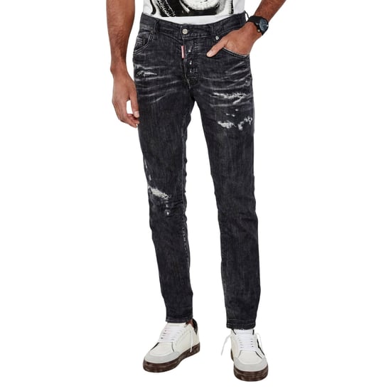 Dsquared2 Skater Jeans Schwarz - Image 2