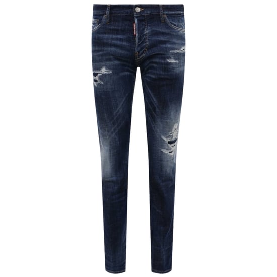 Dsquared2 Slim Jeans, Verwaschene, Abgenutzte Blaue Jeans - Image 1