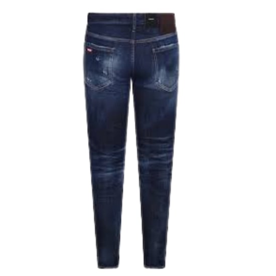 Dsquared2 Slim Jeans, Verwaschene, Abgenutzte Blaue Jeans - Image 2