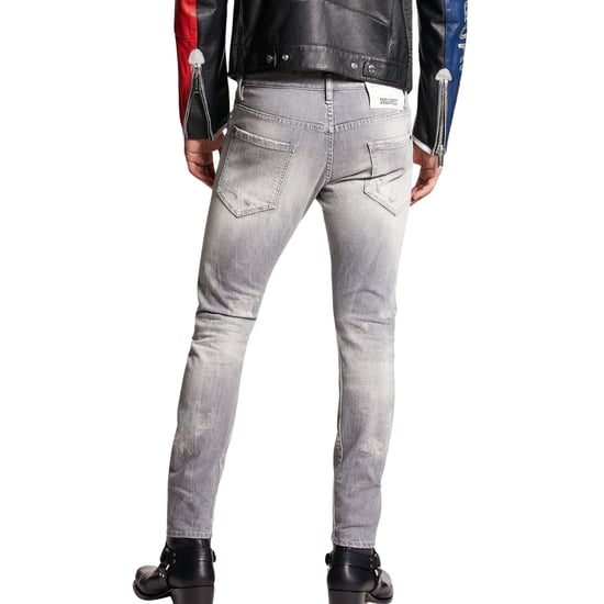 Dsquared2 Sexy Twist Jeans, Used-look, Grau - Image 6