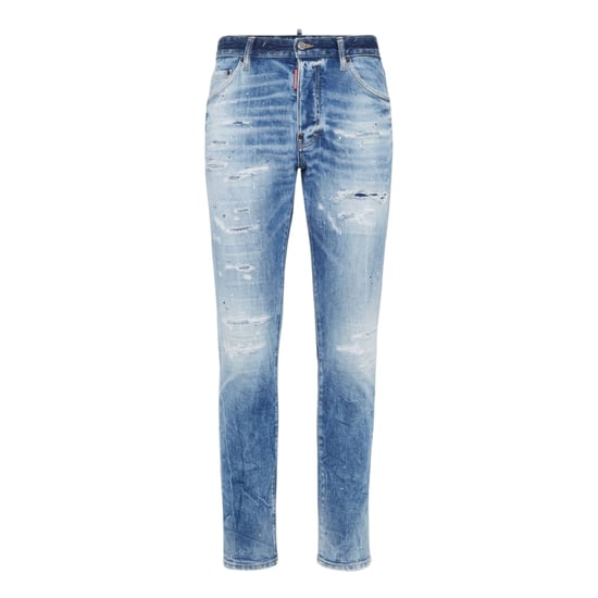 Dsquared2 Light Scarface Wash Cool Guy Jeans Marineblau - Image 1