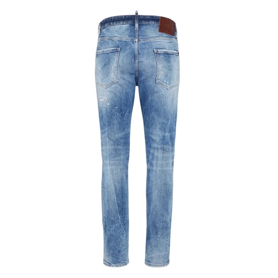 Dsquared2 Light Scarface Wash Cool Guy Jeans Marineblau - Image 2